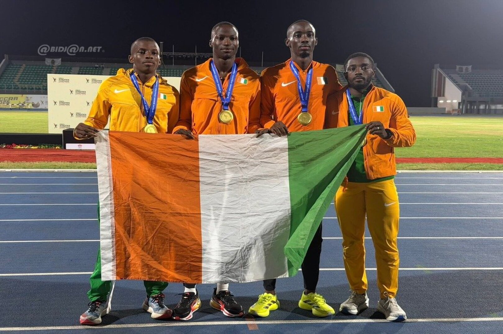 Côte d’Ivoire Wins Six Medals at African Athletics Championships in Accra